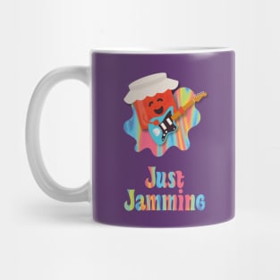 Retro Guitar Player | Vintage Jam | Funny Puns Mug